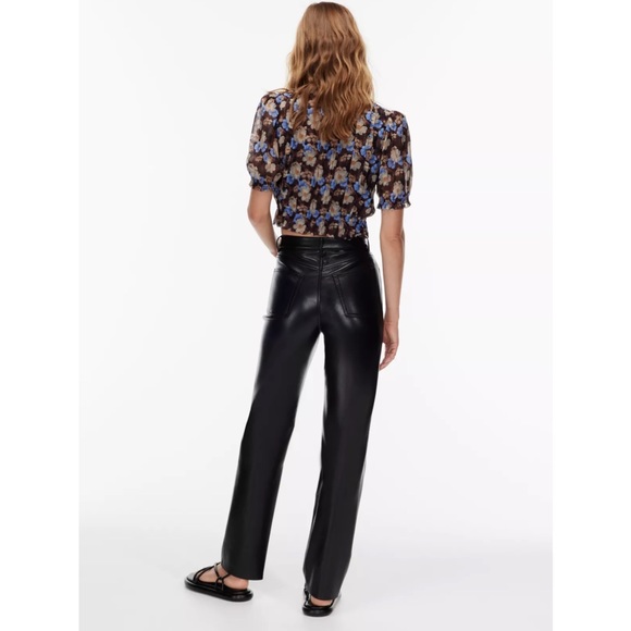 Aritzia Wilfred Melina Pants Black - Picture 3 of 6